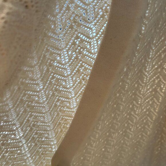 Gap Pointelle Cotton Cardigan (Size S) - Picture 5 of 6